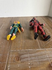 Marvel Legends Iron Fist Apocalypse & Diamond Select Deadpool 6” Action Figures