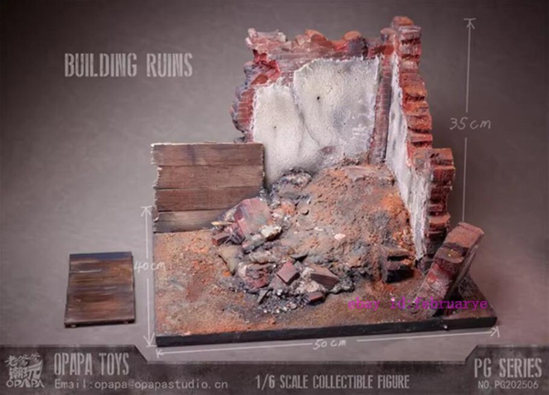 OPAPA Toys 1/6 PG202506 PG SERIES BUILDING RUINS Action Figure In Stock New