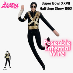 Michael Jackson Plush Doll Cosplay Stuffed Figure Collectible Room Decor Gift