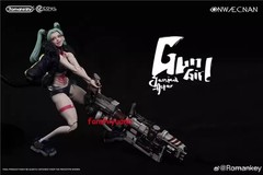 Romankey Studio Cyberpunk Rebecca 1/12 PVC Action Figure W/ 2 Bodies Deluxe Ver.