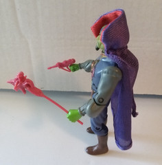 Defenders of the Earth MING the Merciless 1985 Galoob w/ Cape Gun Broken Staff