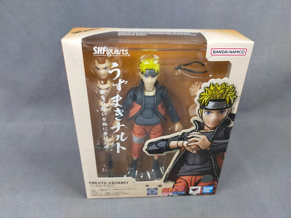 S.H. Figuarts NARUTO Shippuden Naruto Uzumaki The power to Unite Bandai NEW