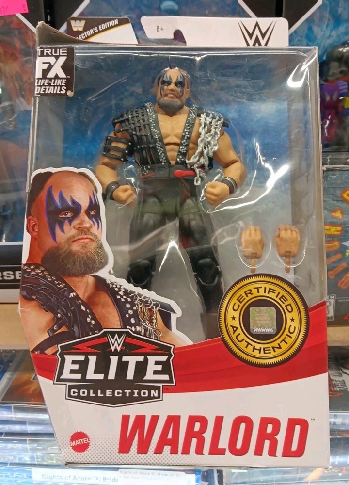 WWE Elite Collector’s Edition The Warlord – Mattel Powers of Pain Figure NSIB!