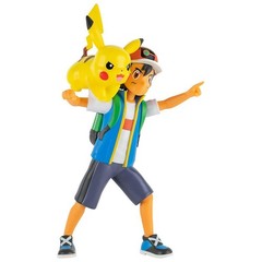 Ash + Pikachu 4.5” Battle Feature Figure PKW2473 Pokémon (Jazwares / Pokemon)