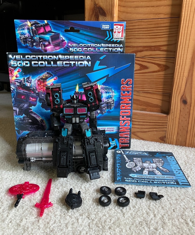 Transformers Legacy Velocitron Leader Scourge complete W/ UPGRADE KITS