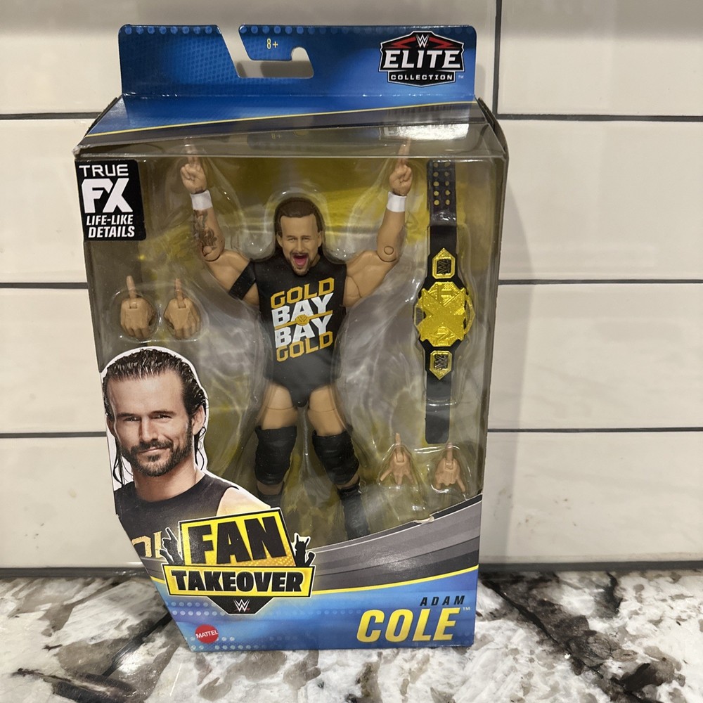 ADAM COLE WWE Elite Fan Takeover 6″ Undisputed Era NXT AMAZON EXCLUSIVE