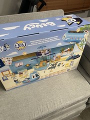 New Bluey 3-IN-1 Transforming Plane Mega Playset Ultimate Family Trip 42 Pieces