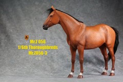 Stock Mr.Z 1/6th Animal Model No.56 Thoroughbreds 5 Colors Resin Animal Statue