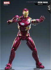 Marvel Avengers Iron Man MK46 Mark XLVI LED Infinity War Action Figure Model Kit