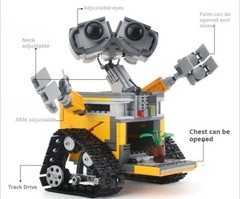 Disney Pixar LEGO Ideas: Wall-E (21303) New With Instructions No Box Wall E