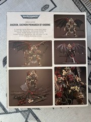 JOYTOY Warhammer 40K World Eaters Angron, Daemon Primarch of Khorne 1/18 Model
