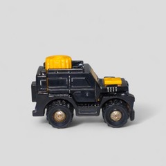 ESTRELA BRAZIL 🇧🇷 ROBOCAR JEEP BLACK YELLOW VINTAGE VARIANT TRANSFORMERS G1