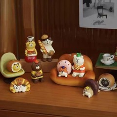 Super Cute Creative Cat Theme Mystery Box Figures, Surprise Mysterious Bag Ra…