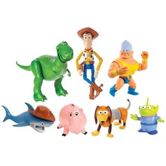 Disney Pixar Toy Story Andy’s Bed Pack Figure Collection (Disney100) Woody Alien