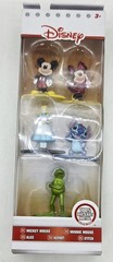 Disney Nano MetalFigs Toys Die-Cast Metal Figurines Set Mickey Stitch Kermit