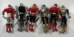 Power Rangers Super Megaforce Action Pack Robo Knight Silver Gold Red Legendary
