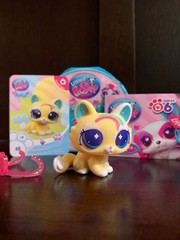 Littlest pet shop LPS like nastya blind box crouching rainbow cat gen 7