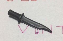 JOHN RAMBO TFOF COLECO 1985 1986 Vintage Rambo Part WEAPON KNIFE Z26 056Z