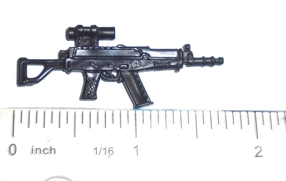 GI Joe Figure Accessory 2003 Cobra Commander V14 Assault Rifle Gun
