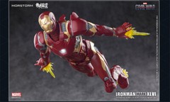 1/9 Morstorm Iron Man MK46 Plastic Model Kit Action Figure Standard edition