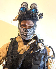 1/6 Scale Easy & Simple Kitbash Operator PMC/ SpecOps/ CIA Military Figure