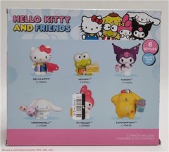 Hello Kitty 6″ Retro Rainbow Mini Figure: 6 Plastic Figures Set SEE DETAILS