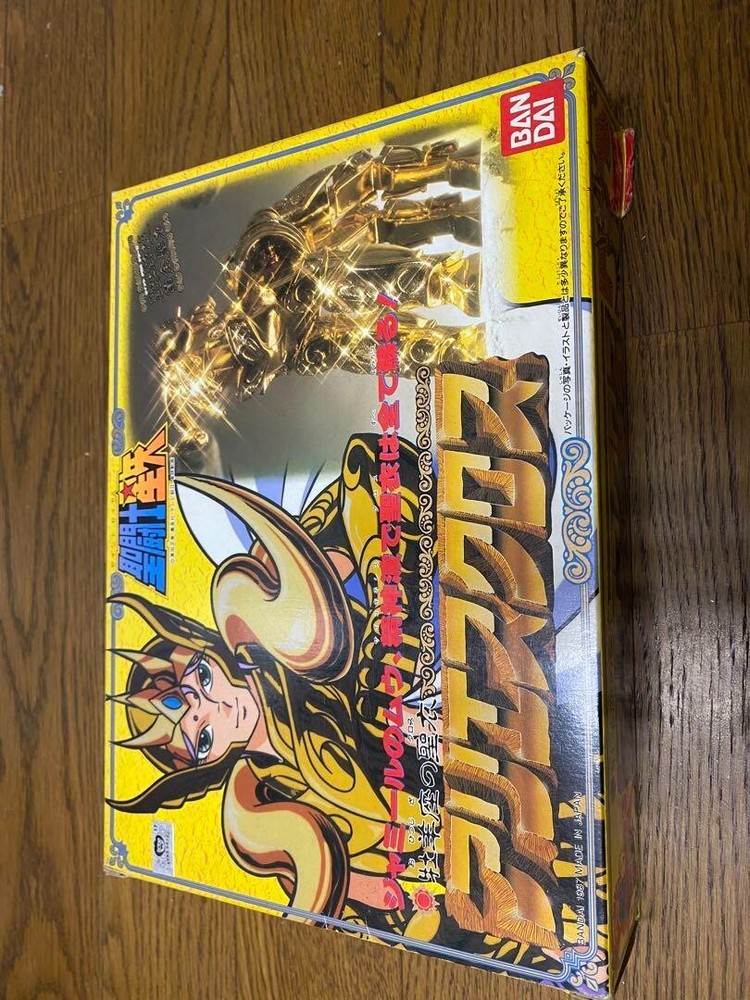 Aries Mu Gold Cloth Taikei Bandai Saint Seiya Vintage Used From Japan