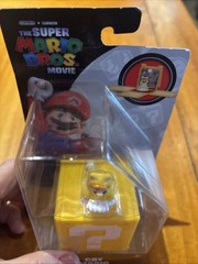 Jakks Pacific Super Mario Bros Movie Cat Mario 1.25 in Mini Figure