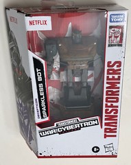 Transformers War For Cybertron SPARKLESS BOT Netflix Walmart Exclusive Figure