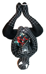 NEW WITH TAG 2006 Black Spiderman 3 Toy Factory Hanging Upside Down 18″ Plush