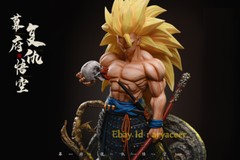 Blue Sky Dragon Ball Shogunate Series Son Goku Limited Figure Statue In Stock