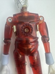 Vintage HourToy Inter-changeables Cosmo-Man, Amber & Red