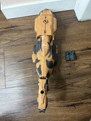 Vintage GI Joe Tomahawk Helicopter Incomplete Parts Repair Hasbro 1986