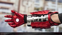 1/1 Iron Man MK5 Right Arm Glove Wearable Voice Control Touch Remote Control US