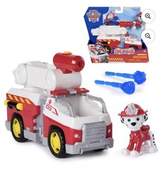 PAW Patrol Fire Rescue Marshall Rescue Fire Engine Fire Truck & Launcher New