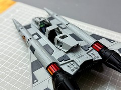 Buck Rogers Thunderfighter Starfighter Model 11in. (GRAY)