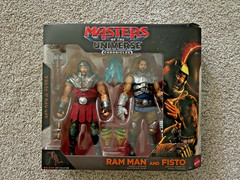Masters of the Universe Mattel Chronicles Ram Man & Fisto Amazon Exclusive