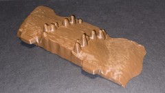 Small inside floor for Fright Zone made for Origins by He-Bro – Brown