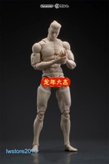 US Romankey X COWL 1:12 Flexible Man Jointed 6″ Male Action Figure Head Body