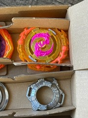 Beyblade Burst QuadStrike Set Energy Uprising Tops HTF Hasbro Pandora NEVER USED