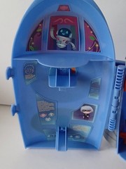 PJ Mask 21 Action Figure Lot & 2 in 1 Headquarters and rocket Ship