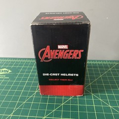 Marvel Avengers- Die Cast Helmet -Iron Man- Walgreens Exclusive Red Yellow