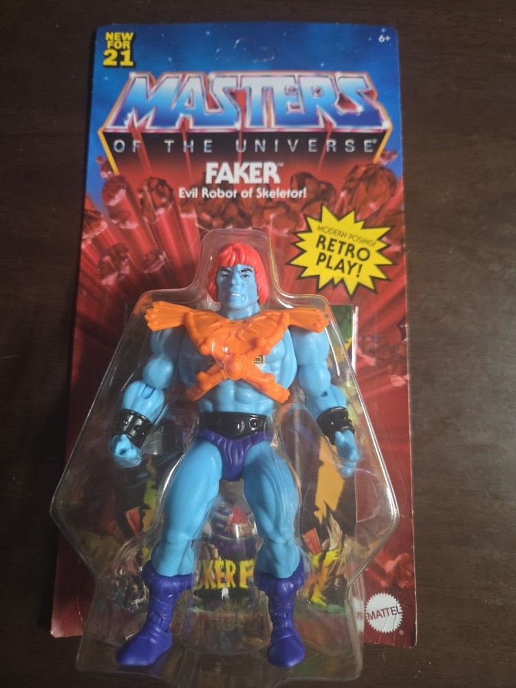 2021 Master of the Universe MOTU – Faker – Evil Robot of Skeletor Action Figure