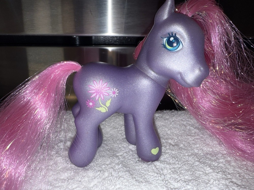 My Little Pony G3 Super Long Hair Petal Blossom MLP 2005