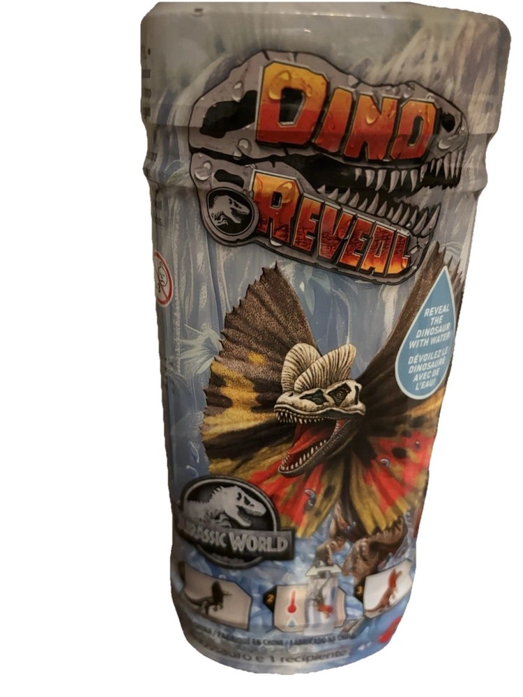 Jurassic World Dino Reveal Mystery Pack Random Color Change Dinosaur Figure New