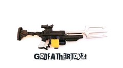 MARVEL LEGENDS MACHINE GUN ASSAULT RIFLE WEAPON KNIFE ONLY CUSTOM FODDER