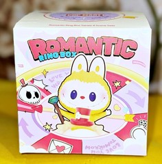 POP MART Romantic Ring Box Hacipupu Tomorrow Together Labubu Toy Figure Collect