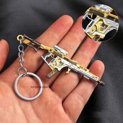 1/12 mini gun VECTOR Assault Rifle full metal keychain toy gift 9cm battlefield