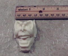 Maximum Overdrive Goblin Head Unpainted 1:32 Blank Truck Resin