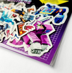 G1 Transformers Soundwave Mini-cassettes Sticker pack of 11 pieces RARE